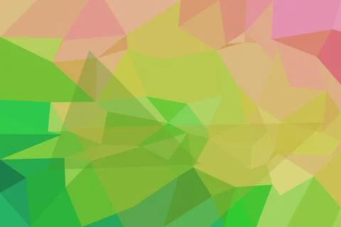 Abstract geometric pattern with colorful triangles and polygons Stock Photos