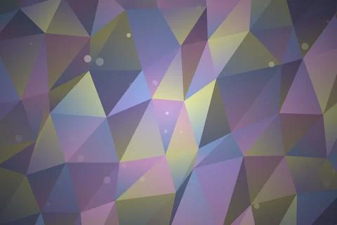 Abstract geometric pattern with colorful triangles and polygons Stock Photos