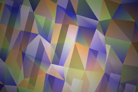 Abstract geometric pattern with colorful triangular shapes Stock Photos