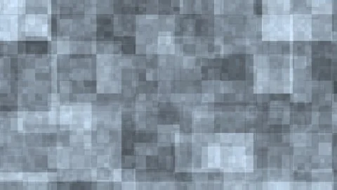 Abstract geometric pattern composed of light blue squares moving slowly wit.. Stock Footage 340949998