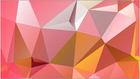 Abstract geometric pattern composed of triangular polygons Stockillustratie