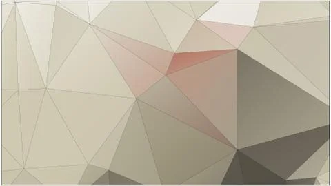 Abstract geometric pattern composed of triangular polygons Illustrazione stock