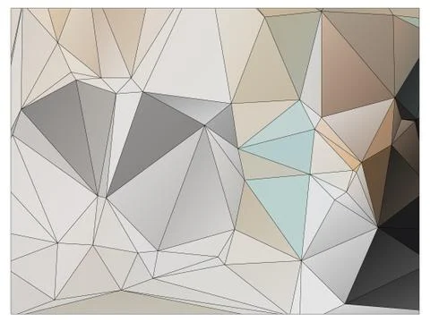 Abstract geometric pattern composed of triangular polygons 스톡 일러스트