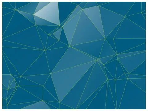 Abstract geometric pattern composed of triangular polygons イラスト素材