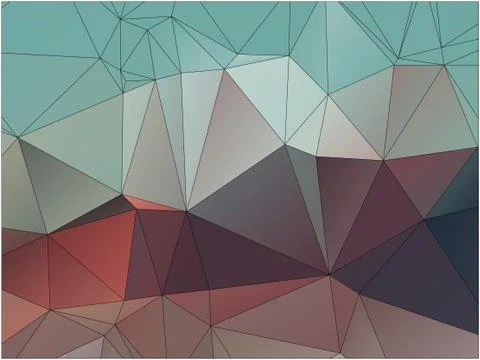 Abstract geometric pattern composed of triangular polygons 스톡 일러스트