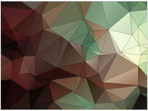 Abstract geometric pattern composed of triangular polygons 스톡 일러스트