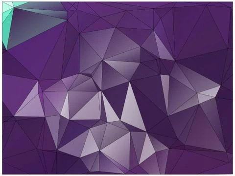 Abstract geometric pattern composed of triangular polygons 스톡 일러스트