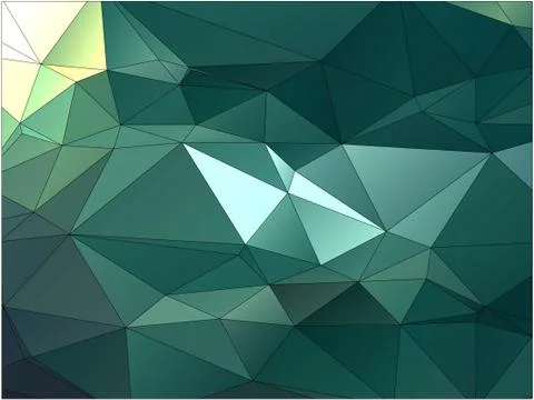 Abstract geometric pattern composed of triangular polygons Illustrazione stock