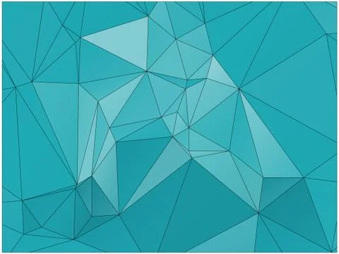 Abstract geometric pattern composed of triangular polygons Stockillustratie