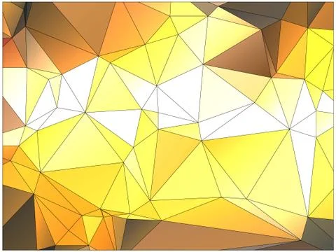 Abstract geometric pattern composed of triangular polygons Illustrazione stock