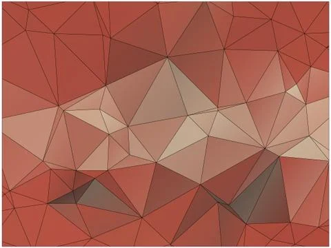 Abstract geometric pattern composed of triangular polygons Illustrazione stock