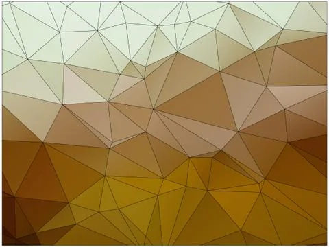 Abstract geometric pattern composed of triangular polygons イラスト素材