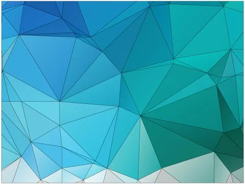 Abstract geometric pattern composed of triangular polygons Stockillustratie