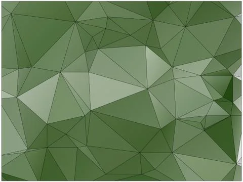 Abstract geometric pattern composed of triangular polygons Stock Illustration