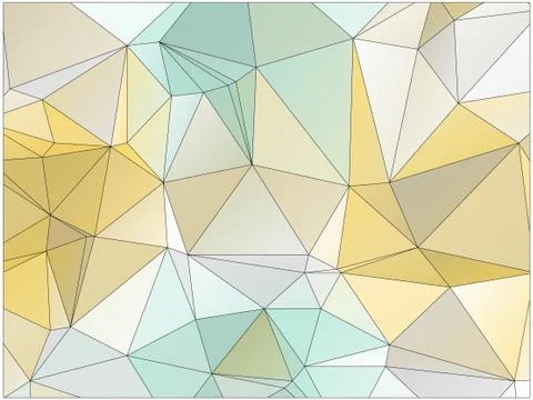 Abstract geometric pattern composed of triangular polygons Stockillustratie