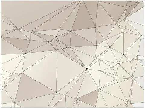 Abstract geometric pattern composed of triangular polygons Stock Illustration