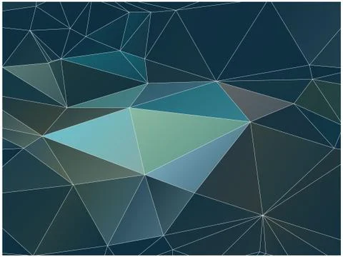 Abstract geometric pattern composed of triangular polygons 스톡 일러스트