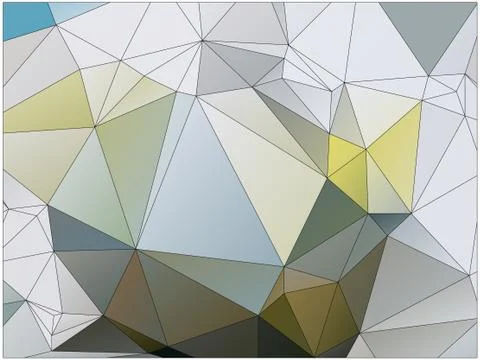 Abstract geometric pattern composed of triangular polygons 스톡 일러스트