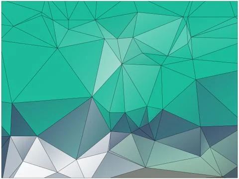 Abstract geometric pattern composed of triangular polygons 스톡 일러스트