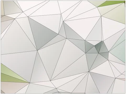 Abstract geometric pattern composed of triangular polygons Stock Illustration