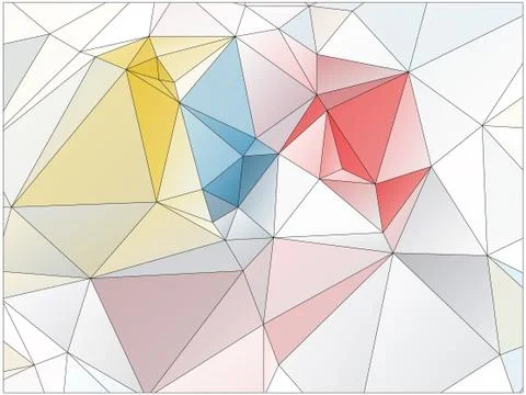 Abstract geometric pattern composed of triangular polygons 스톡 일러스트