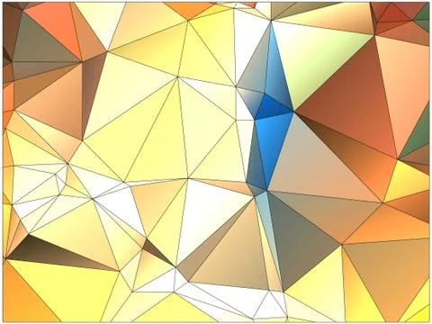 Abstract geometric pattern composed of triangular polygons Stockillustratie