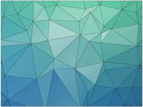 Abstract geometric pattern composed of triangular polygons 스톡 일러스트