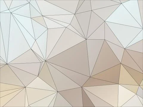 Abstract geometric pattern composed of triangular polygons イラスト素材