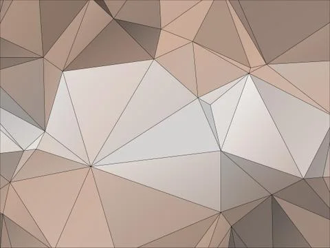 Abstract geometric pattern composed of triangular polygons Stockillustratie