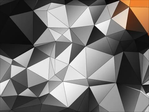 Abstract geometric pattern composed of triangular polygons 스톡 일러스트