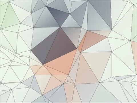 Abstract geometric pattern composed of triangular polygons 스톡 일러스트