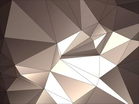 Abstract geometric pattern composed of triangular polygons Stockillustratie