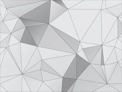 Abstract geometric pattern composed of triangular polygons 스톡 일러스트