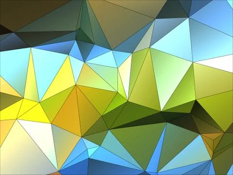 Abstract geometric pattern composed of triangular polygons 스톡 일러스트