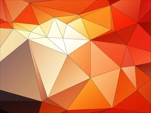 Abstract geometric pattern composed of triangular polygons 스톡 일러스트