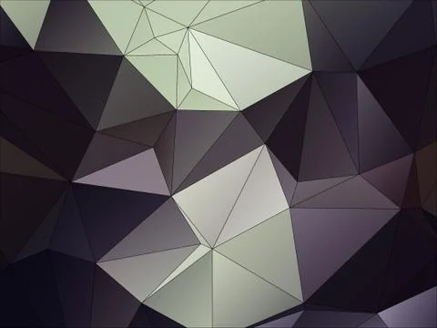 Abstract geometric pattern composed of triangular polygons Illustrazione stock
