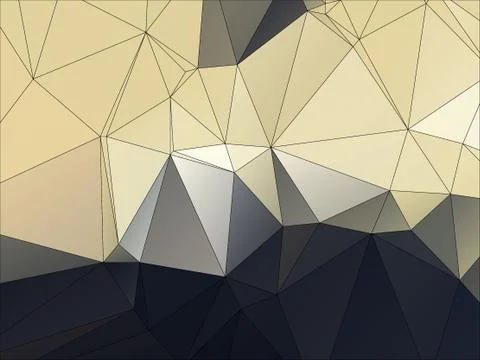 Abstract geometric pattern composed of triangular polygons Stockillustratie