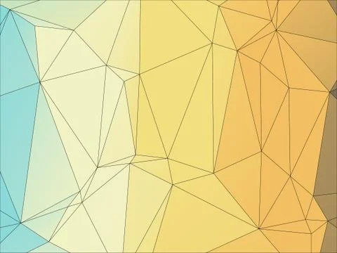 Abstract geometric pattern composed of triangular polygons Illustrazione stock