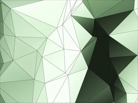 Abstract geometric pattern composed of triangular polygons 库存插图