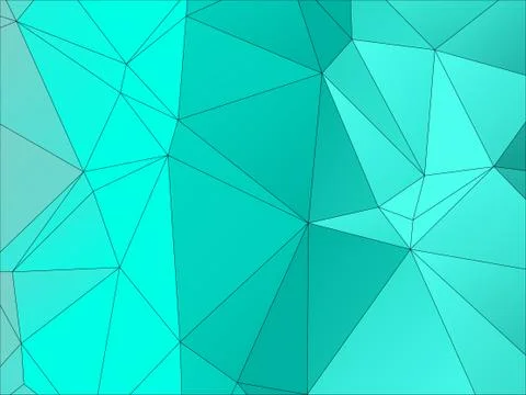 Abstract geometric pattern composed of triangular polygons Stock Illustration