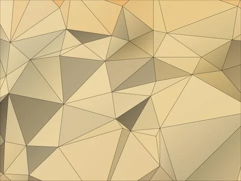 Abstract geometric pattern composed of triangular polygons Stock Illustration