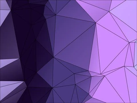 Abstract geometric pattern composed of triangular polygons イラスト素材