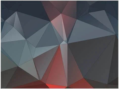 Abstract geometric pattern composed of triangular polygons Illustrazione stock