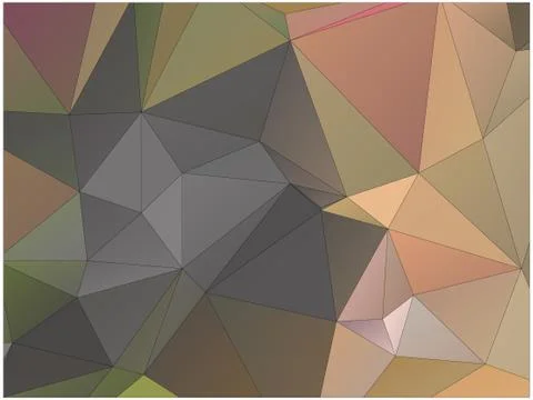 Abstract geometric pattern composed of triangular polygons Illustrazione stock