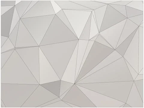 Abstract geometric pattern composed of triangular polygons イラスト素材