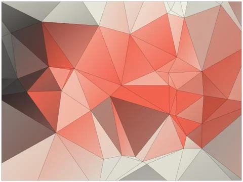 Abstract geometric pattern composed of triangular polygons 스톡 일러스트