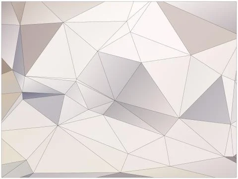 Abstract geometric pattern composed of triangular polygons 库存插图