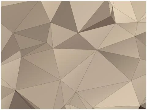 Abstract geometric pattern composed of triangular polygons Stock Illustration