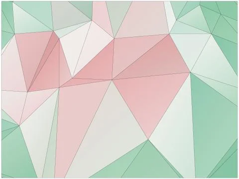 Abstract geometric pattern composed of triangular polygons イラスト素材