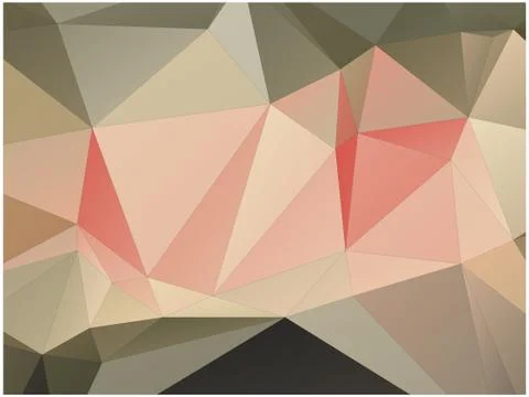 Abstract geometric pattern composed of triangular polygons 스톡 일러스트